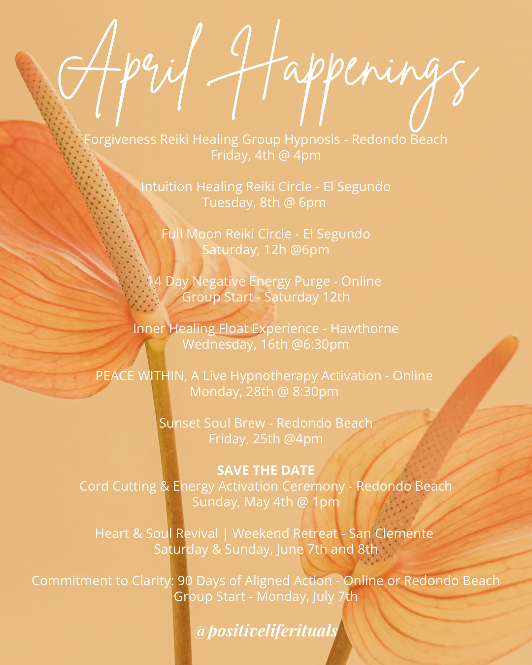 April Happenings and Events