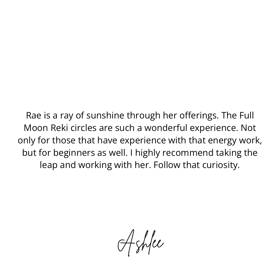 Testimonial from Ashlee