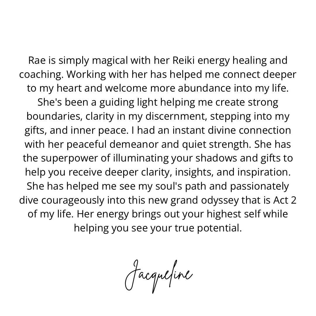Testimonial from Jacqueline